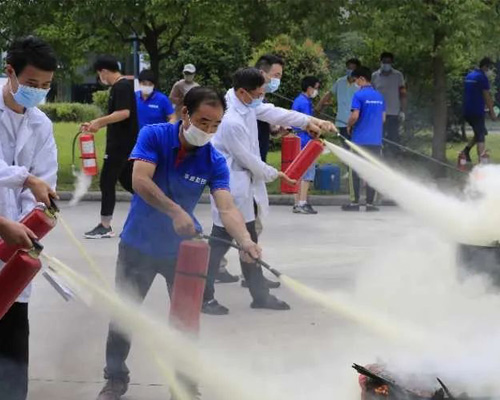 印刷消防演練
