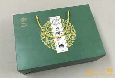 碧螺春茶葉茶葉手提袋印刷、藝術紙手提袋印刷