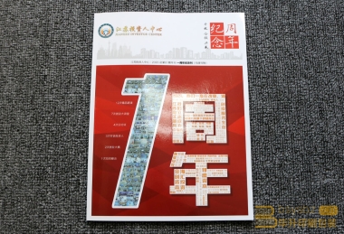 江蘇人力投資中心畫冊印刷